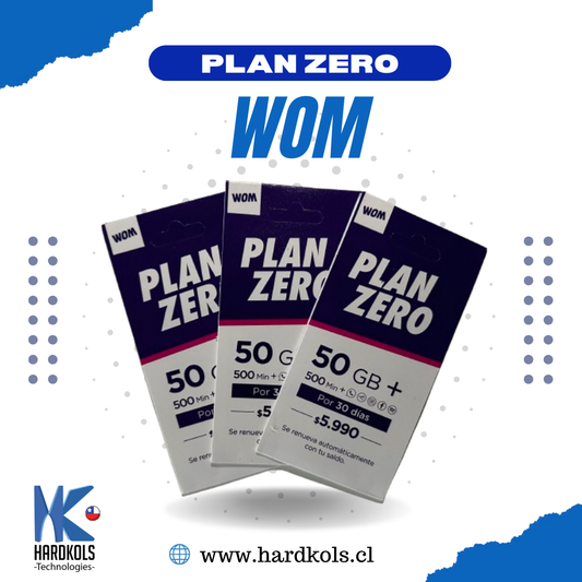 Chip (Sim card) Plan Zero Wom