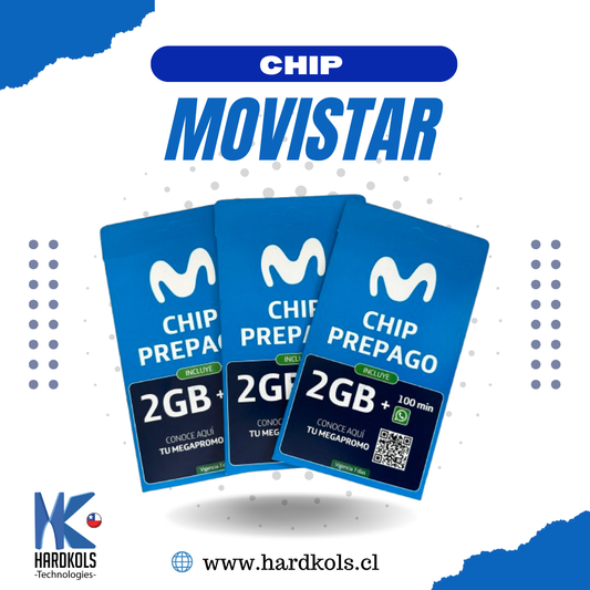 Chip (Sim card) Prepago Movistar