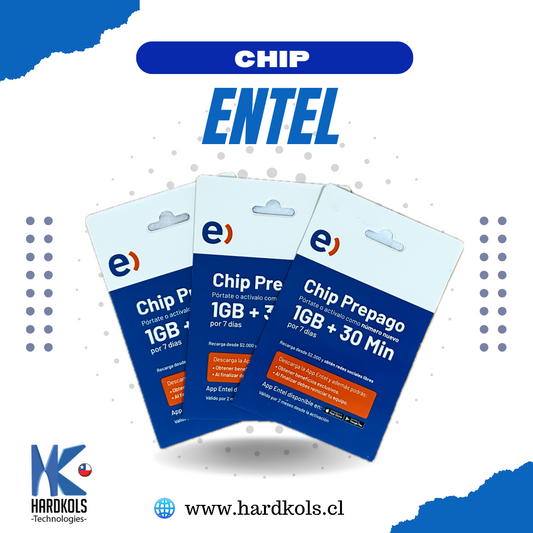 Chip (Sim card) Prepago Entel