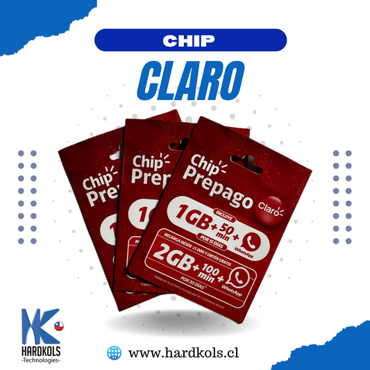 Chip (Sim card) Prepago Claro